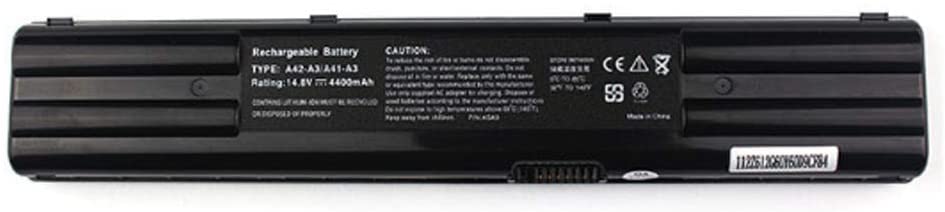 51C3Cxm1bEL._AC_SL1000_2048x2048.jpg Replacement Laptop Battery for Asus A42-A3 A6 A41-A3 Z91V A6R A6000 A3000 G2P 8 Cell 4400mAh - Image 1