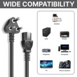 WMart Replacement Desktop Power Cable Cord (1 Meter) BIS Certified - 3 Pin Indian Plug - Image 5