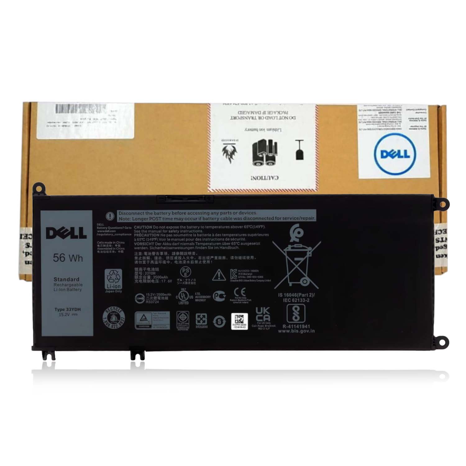 Dell-33YDH-battery-for-Inspiron-15-7577-7588-7778-Insprion-17-7779-7779-56Wh-4-cell-Laptop-Battery.jpg Dell 33YDH battery for Inspiron 15-7577 7588 7778 Insprion 17-7779 7779 56Wh 4-cell Laptop Battery - Image 1