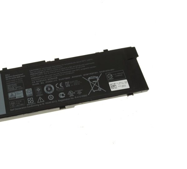 New - 7.6V 72Wh Built-in Battery for 7710 M7710 MFKVP 1V0PP T05W1 Series 0FNY7 451-BBSE