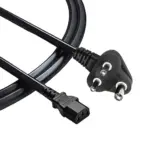 WMart Replacement Desktop Power Cable Cord (1 Meter) BIS Certified - 3 Pin Indian Plug - Image 6