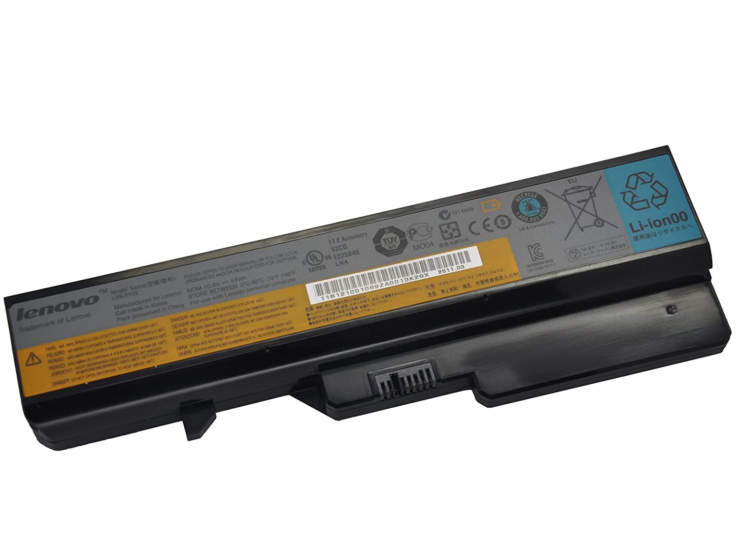 lenovo-g460-g560-battery.jpg Lenovo Ideapad G460 G560 Z560 Compatible Laptop Battery (Black) - Image 1