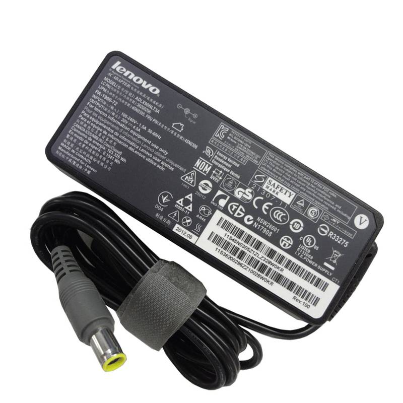 lenovo_20v_4.5a_7.9x5.5_1_800x_93e08eb3-5085-4224-bbd6-b2abea32da2e_2048x2048.jpg IBM Lenovo 20V 4.5A 90W 7.9 x 5.0mm PA-1900-53i 36200147 PA-1900-171 Thinkpad Z60 Series Laptop Adapter - Image 1
