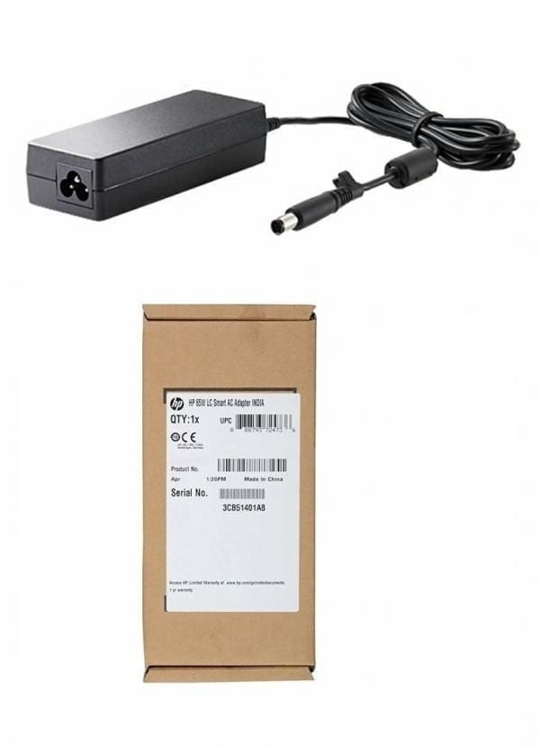 hp-65w-big-600x828-1 HP W7Q01AA#ACJ 65W 3-Pin Power Adapter (Black) - Image 1